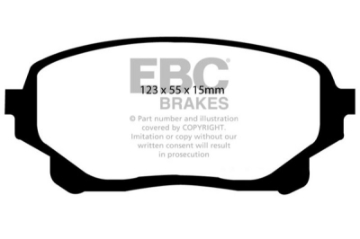 Picture of EBC 05-06 Suzuki XL-7 2-7 Greenstuff Front Brake Pads