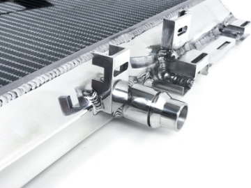Picture of CSF 2015+ Mercedes Benz C63 AMG W205 Front Mount Heat Exchanger w-Rock Guard