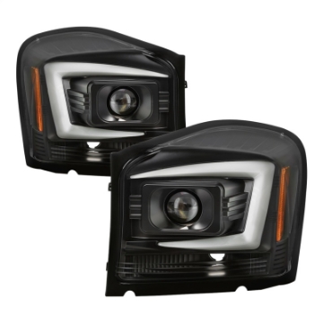 Picture of Spyder 04-06 Dodge Durango Projector Headlights - Black PRO-YD-DDU04-LB-BK
