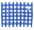 Picture of NRG SFI 27-1 Window Net 18in- x 23in- - Blue