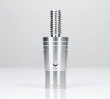 Picture of NRG 14mm Euro Aluminum Adapter w- M10x1-5 Thread Pitch - Silver