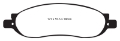 Picture of EBC 05-07 Ford F250 inc Super Duty 5-4 2WD Yellowstuff Rear Brake Pads