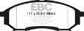 Picture of EBC 05-07 Ford F250 inc Super Duty 5-4 2WD Yellowstuff Rear Brake Pads