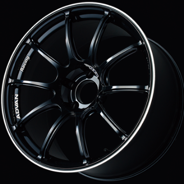 Picture of Advan RZII 17x7-5 +38 4x100 Racing Gloss Black Wheel