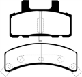 Picture of EBC 97-99 Cadillac Deville 4-6 Rear Drums Ultimax2 Front Brake Pads