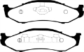 Picture of EBC 97-99 Jeep Cherokee 2-5 82mm High Rotors Ultimax2 Front Brake Pads