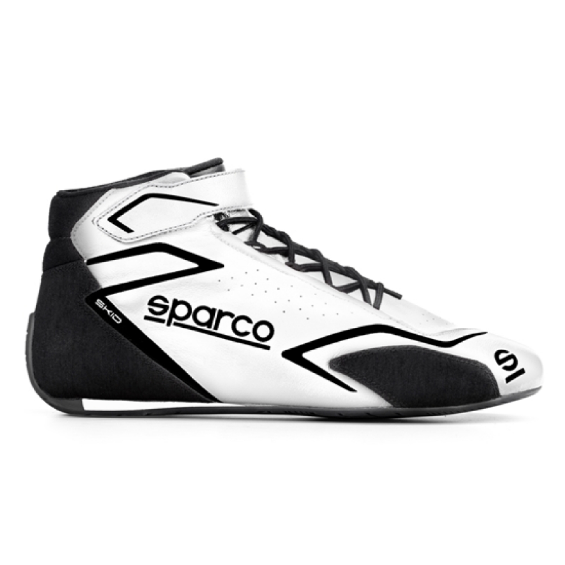 Picture of Sparco Shoe Skid 48 WHT-BLK
