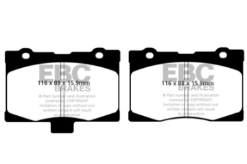 Picture of EBC 05-08 Acura RL 3-5 Yellowstuff Front Brake Pads
