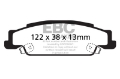 Picture of EBC 05-08 Pontiac Grand Prix 5-3 Greenstuff Rear Brake Pads