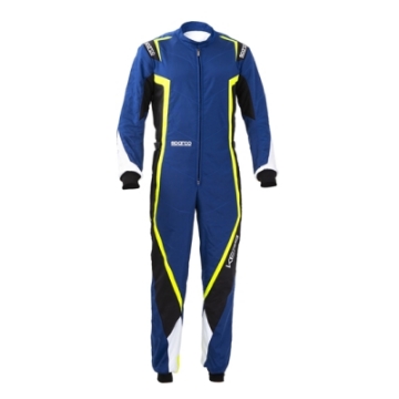 Picture of Sparco Suit Kerb Small NVY-BLK-YEL