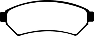 Picture of EBC 05-09 Buick Allure Canada 3-6 Greenstuff Front Brake Pads
