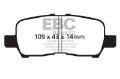 Picture of EBC 05-09 Buick Allure Canada 3-6 Greenstuff Rear Brake Pads