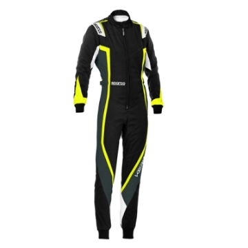 Picture of Sparco Suit Kerb Lady - Medium BLK-YEL