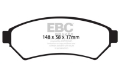 Picture of EBC 05-09 Buick Allure Canada 3-6 Redstuff Front Brake Pads