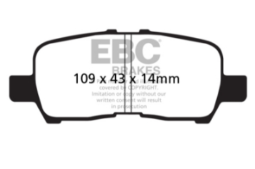 Picture of EBC 05-09 Buick Allure Canada 3-6 Ultimax2 Rear Brake Pads