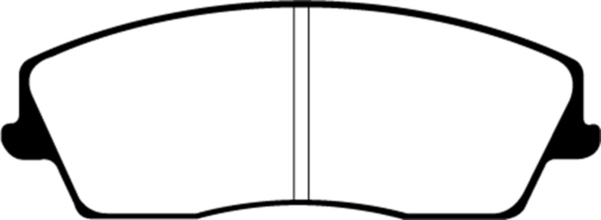 Picture of EBC 05-09 Chrysler 300 2-7 Greenstuff Front Brake Pads