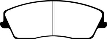 Picture of EBC 05-09 Chrysler 300 2-7 Redstuff Front Brake Pads