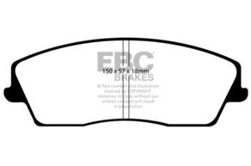 Picture of EBC 05-09 Chrysler 300 2-7 Ultimax2 Front Brake Pads