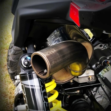 Picture of MBRP 18-19 Can-Am Maverick Trail X3 Slip On Exhaust - Sport Series