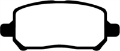 Picture of EBC 05-10 Chevrolet Cobalt 2-2 4 Lug Redstuff Front Brake Pads