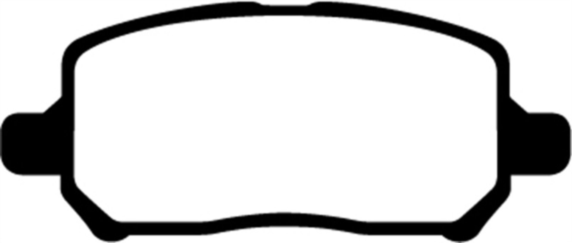Picture of EBC 05-10 Chevrolet Cobalt 2-2 4 Lug Redstuff Front Brake Pads