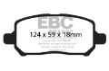 Picture of EBC 05-10 Chevrolet Cobalt 2-2 4 Lug Ultimax2 Front Brake Pads