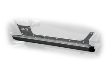 Picture of DV8 Offroad 2018+ Jeep Gladiator Frame Mounted Sliders