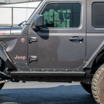 Picture of DV8 Offroad 2018+ Jeep Gladiator Frame Mounted Sliders