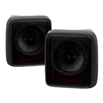 Picture of Spyder 19-20 Jeep Wrangler - Full LED Tail Lights - Seq Turn Sign - Black Smoke ALT-YD-JW19-SEQ-BSM