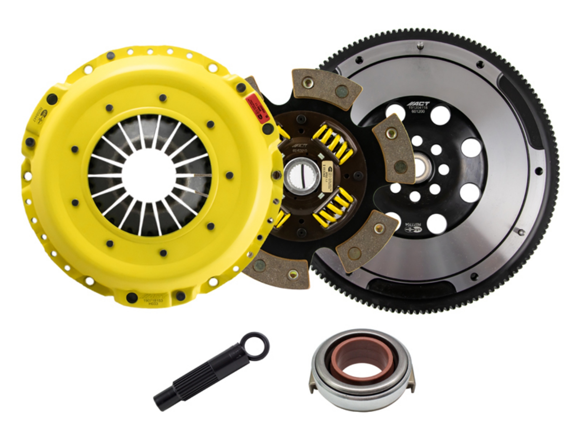 Picture of ACT 17-21 - 23-24 Honda Civic Type R - Acura Integra Type S HD-Race Sprung 6 Pad Clutch Kit