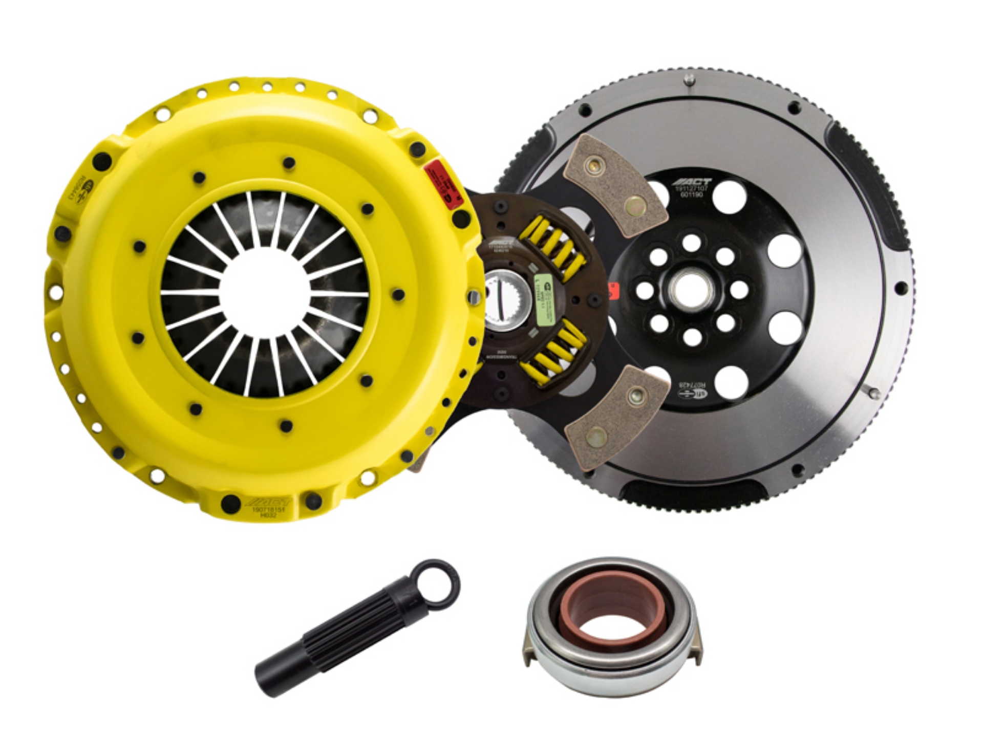 Picture of ACT 17-19 Honda Civic Si HD-Race Sprung 4 Pad Clutch Kit
