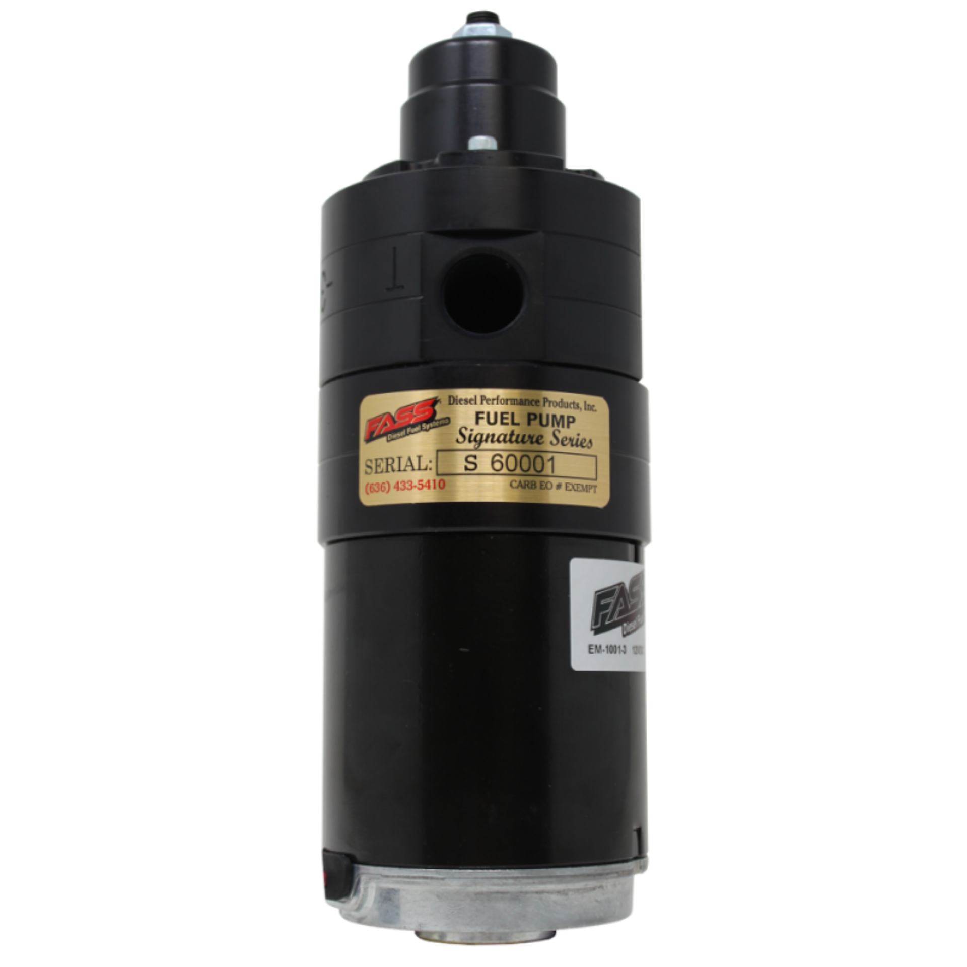 Picture of FASS 01-12 GM 2500-3500 Duramax 100gph Signature Series Adjustable Fuel Pump FAS C09 100G