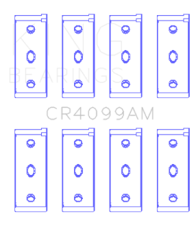 Picture of King Engine Bearings Fiat Tempra - 146 Size 010 Rod Bearing Set