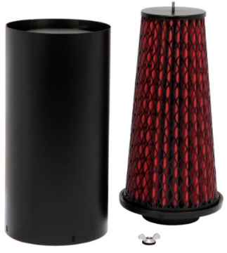 Picture of K&N Replacement Canister w- Air Filter 7-3-4in D 16in H - HDT