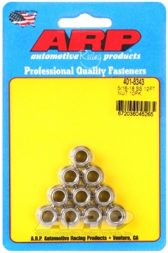 Picture of ARP 5-16-18 12PT Nut Kit SS - 10 PK