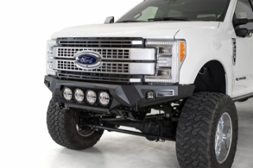 Picture of Addictive Desert Designs 17-20 Ford Super Duty Bomber Front Bumper w- Mounts For 4 Rigid 360 6in