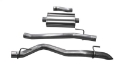 Picture of Corsa 2020-2025 Jeep Gladiator JT 3-0in Cat-Back Single Side Exit w- Turn Down Tip