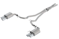 Picture of Borla S-Type Cat Back 18-20 Ford Mustang GT Convertible 2-5in pipe 4in tip