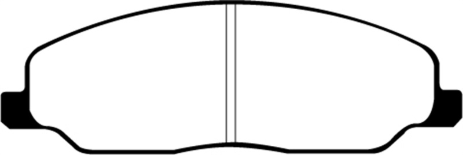 Picture of EBC 05-10 Ford Mustang 4-0 Greenstuff Front Brake Pads