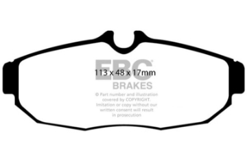 Picture of EBC 05-10 Ford Mustang 4-0 Greenstuff Rear Brake Pads