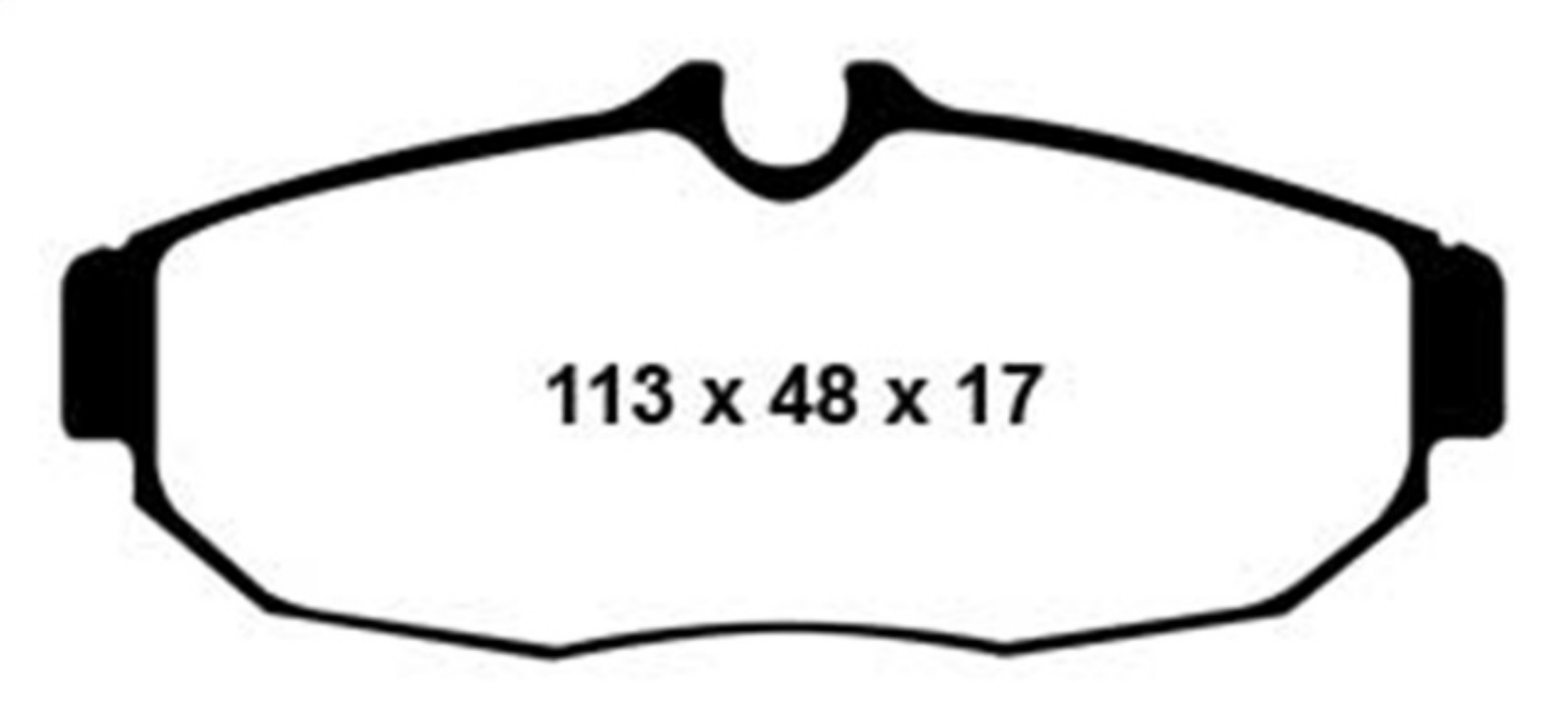 Picture of EBC 05-10 Ford Mustang 4-0 Redstuff Rear Brake Pads
