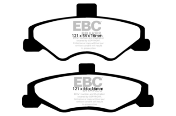 Picture of EBC 98-02 Chevrolet Camaro 4th Gen 3-8 Ultimax2 Rear Brake Pads