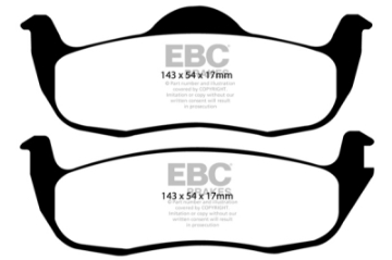 Picture of EBC 05-10 Jeep Commander 3-7 Ultimax2 Rear Brake Pads