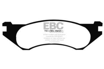 Picture of EBC 98-02 Dodge Ram Van B1500 Ultimax2 Front Brake Pads
