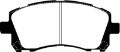 Picture of EBC 98-02 Subaru Forester 2-5 Ultimax2 Front Brake Pads