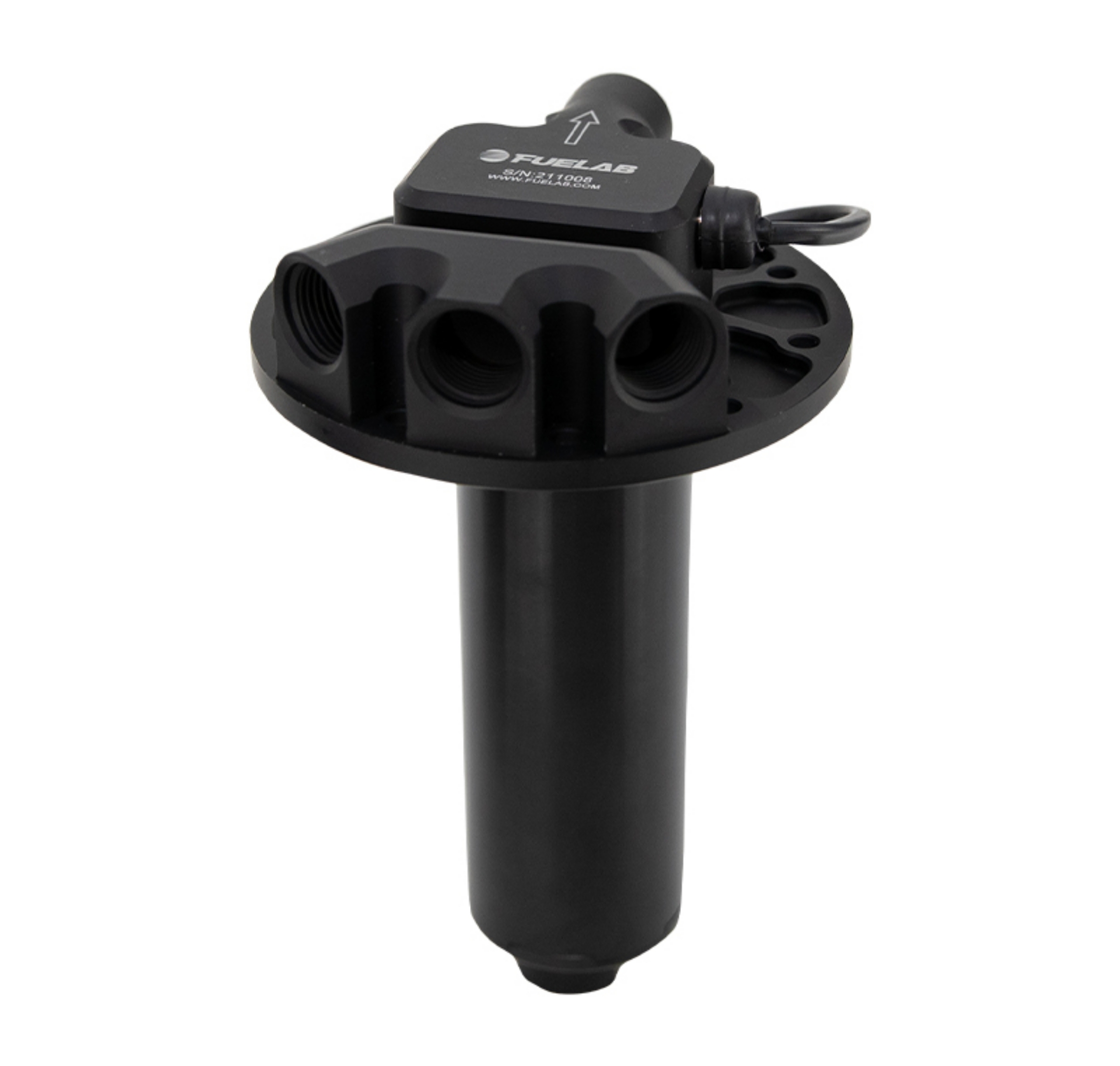 Picture of Fuelab High Efficiency EFI 1250 HP SAE Plate Mount Brushless Screw Pump - 500 LHP