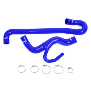 Picture of Mishimoto 12+ Jeep Grand Cherokee SRT8 6-4L V8 Blue Silicone Radiator Hose Kit