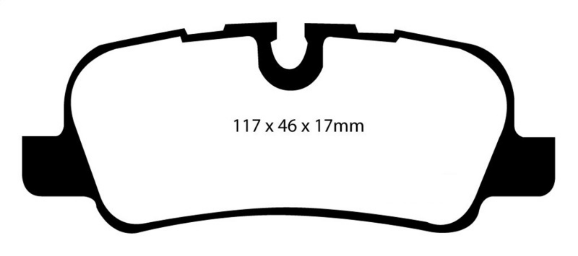 Picture of EBC 05-10 Land Rover LR3 4-4 Yellowstuff Rear Brake Pads