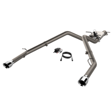 Picture of 2019-2024 Ram 1500 QTP Screamer Split Rear Exit Cat Back