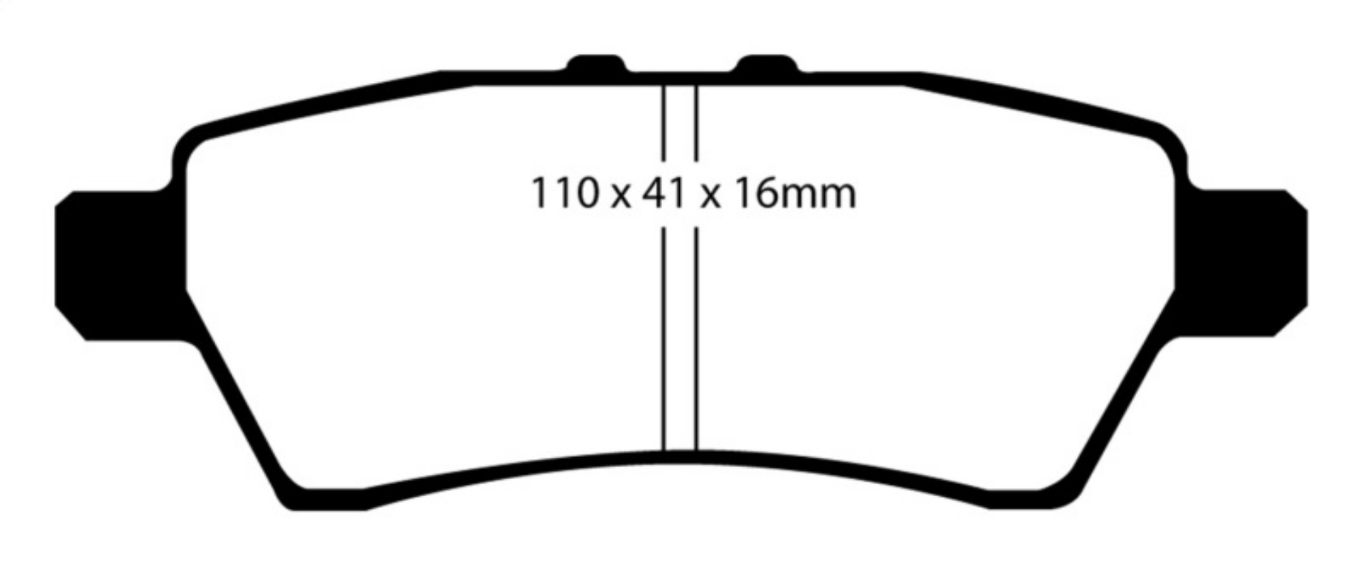Picture of EBC 05-12 Nissan Pathfinder 4-0 Greenstuff Rear Brake Pads